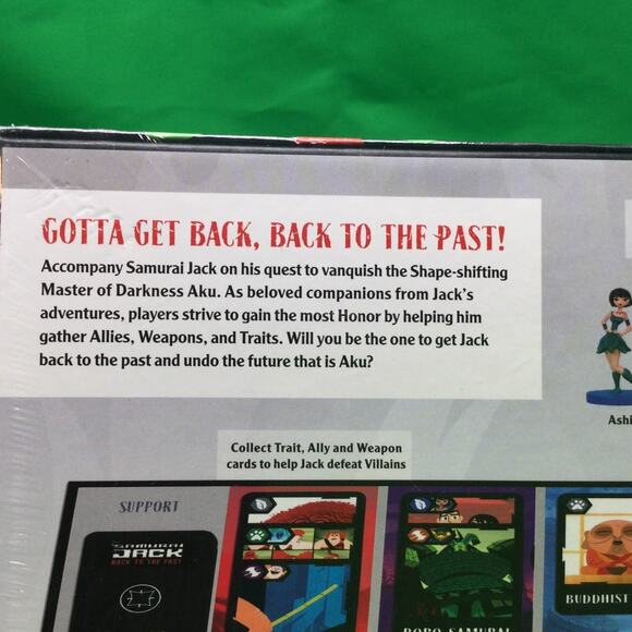 Adult Swim Samurai Jack Back to the Past Board Game SEALED - Picture 4 of 6